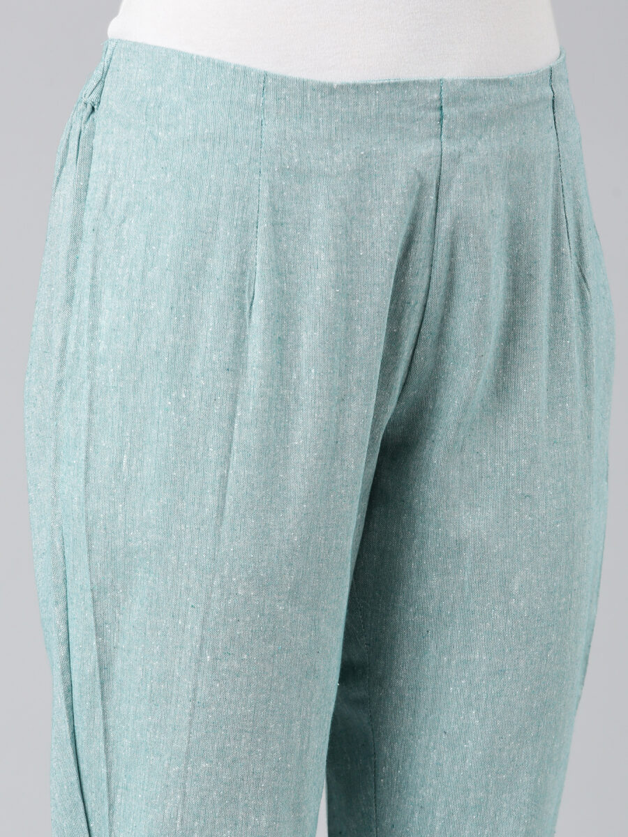 Marcia Turq printed Cotton Regular Trousers - Image 6